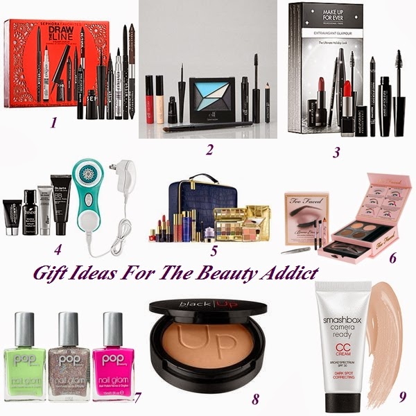 Gift ideas for the beauty addict, beauty products gift guide