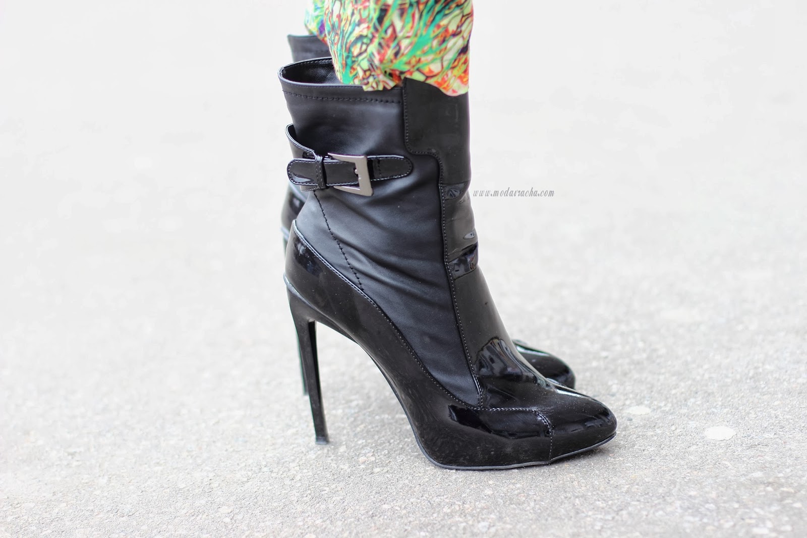 Over the ankle boots
