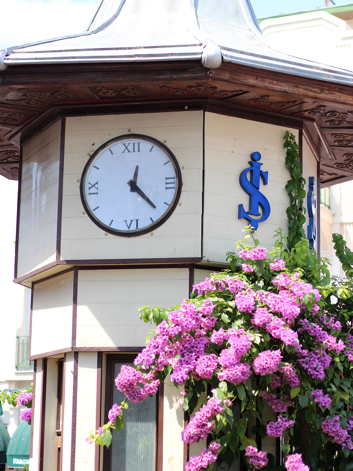 clock tower at buyukada