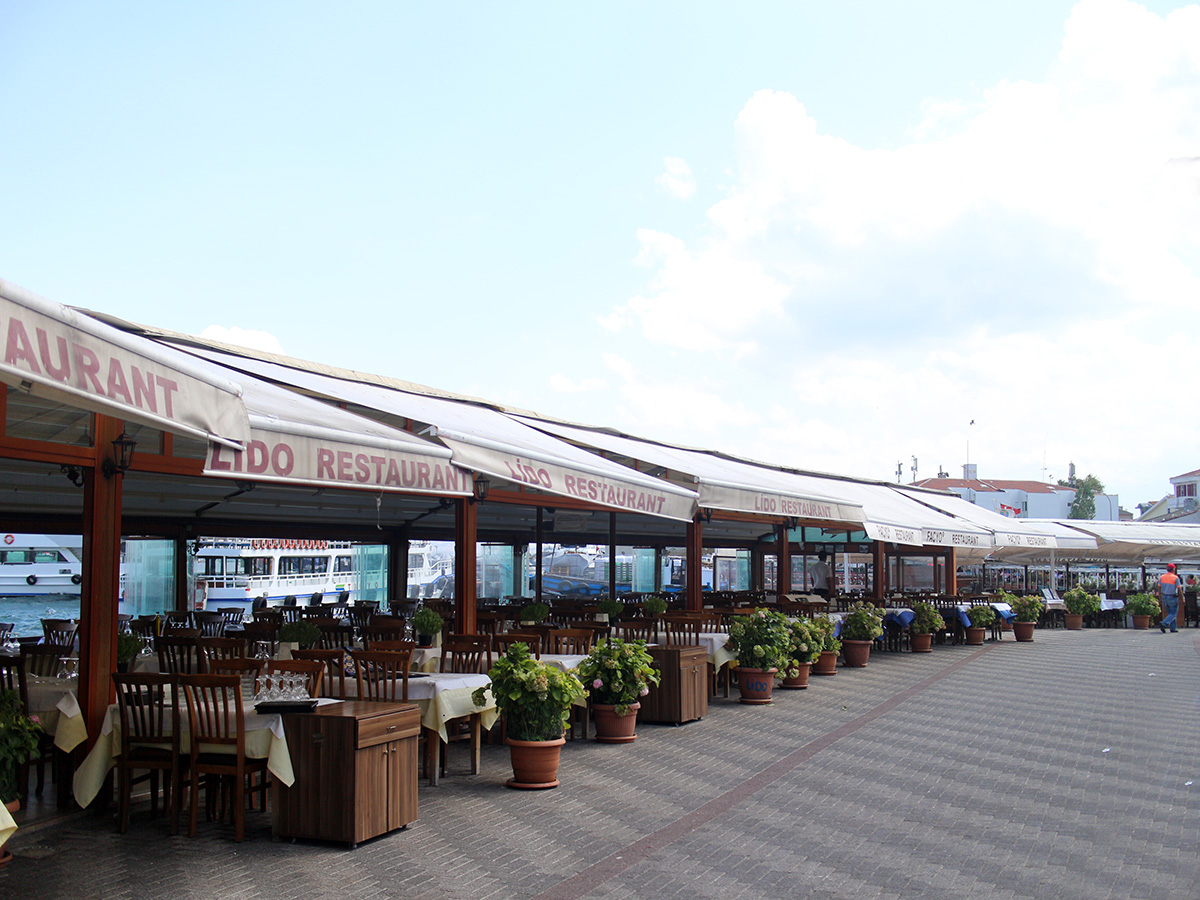 restaurant in buyukada