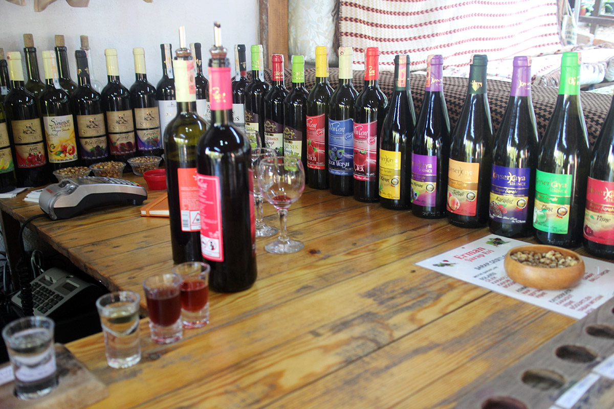 wines in sirince