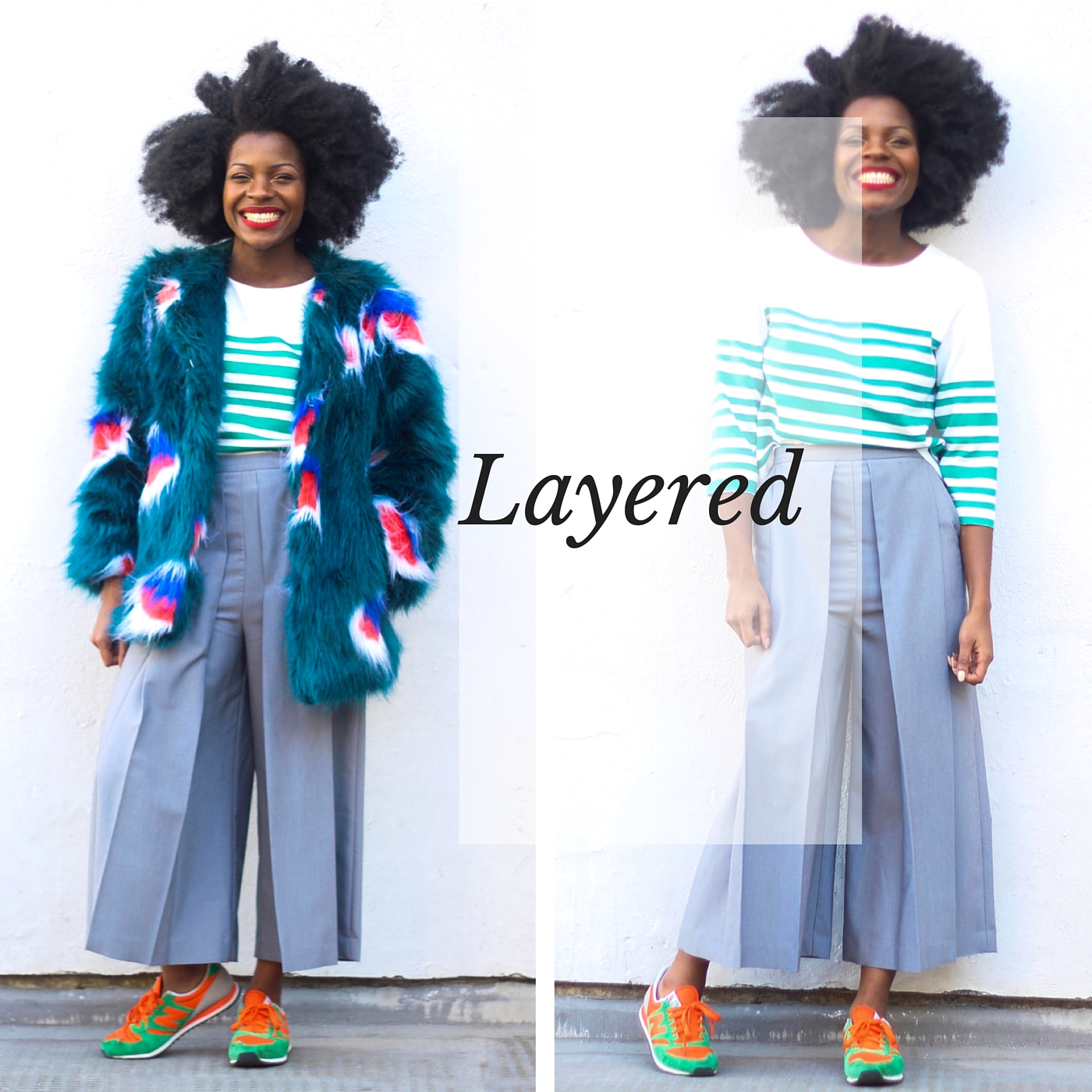 Layering with culottes