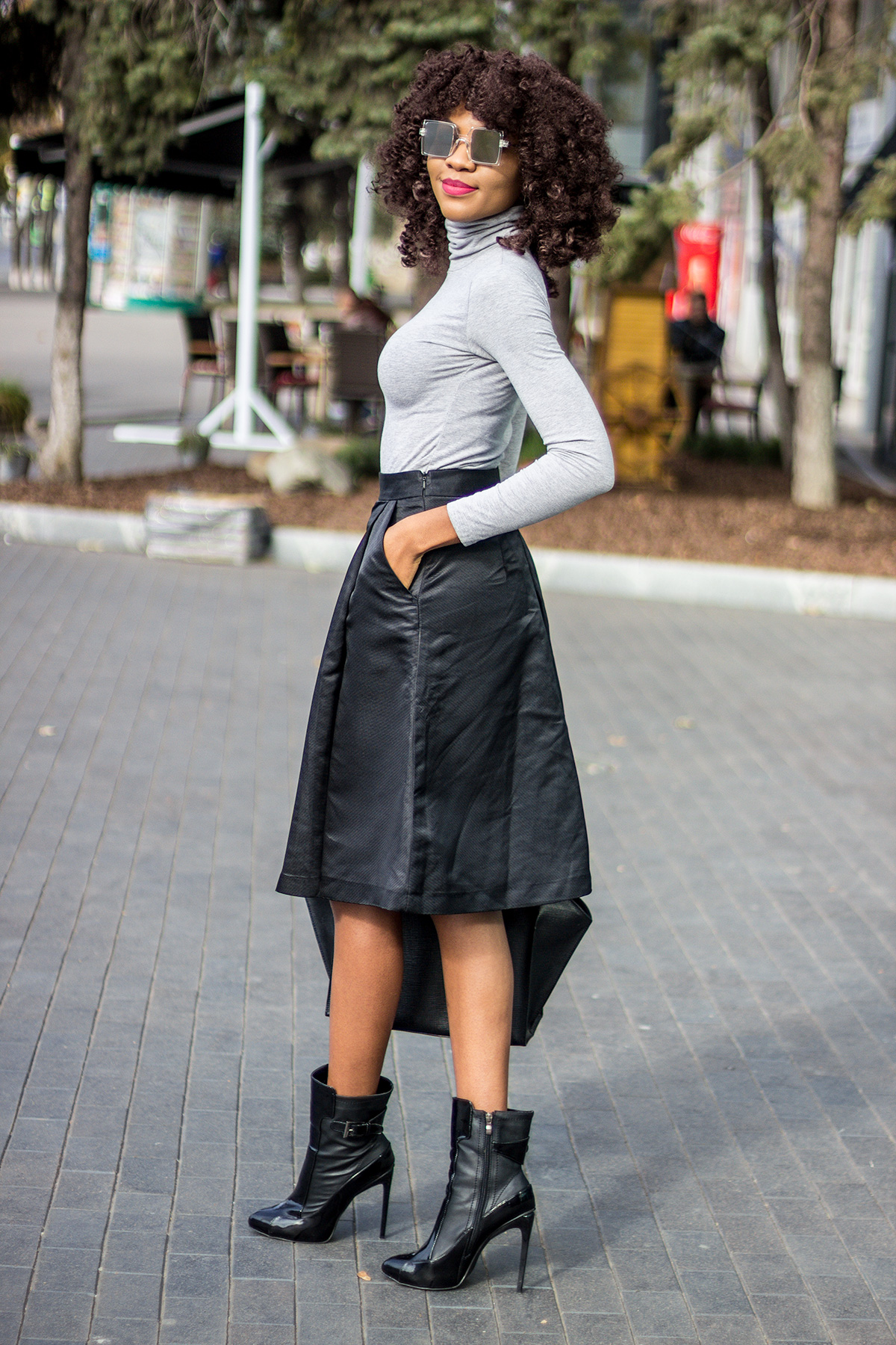 Styling culottes for fall