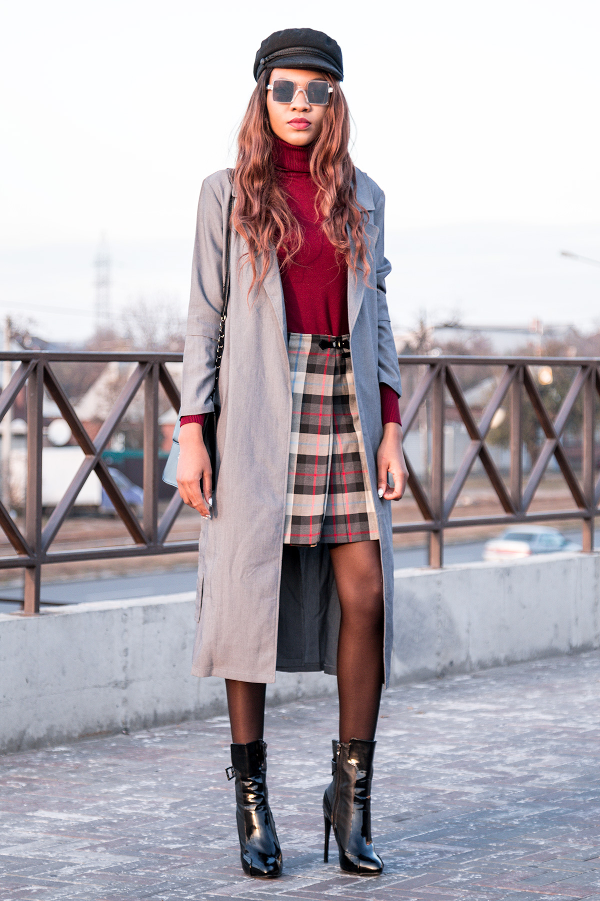 The Long Trench And Polo Neck Fall Look
