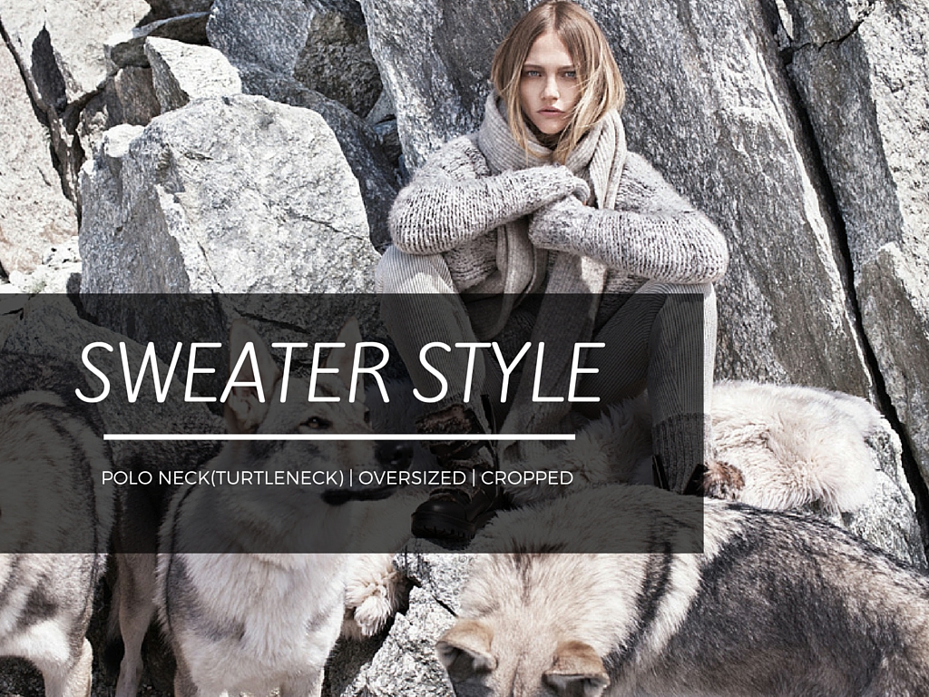 how to wear the sweater fashion stylishly