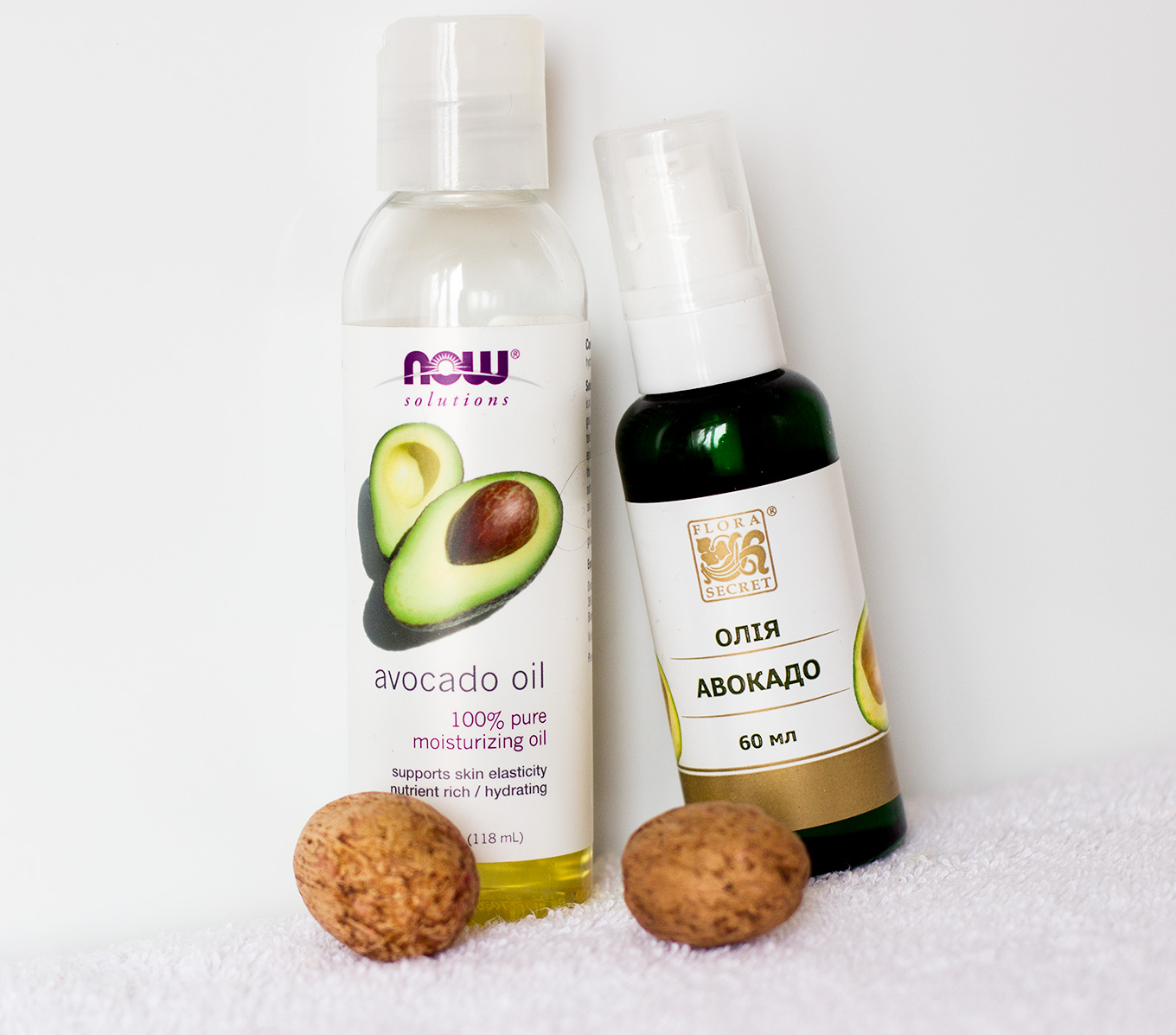 Avocado oil for hair and skin