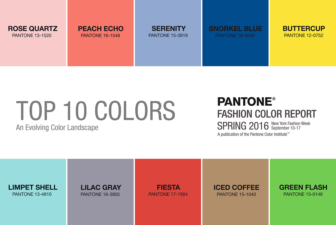 how to wear pantone colors of 2016