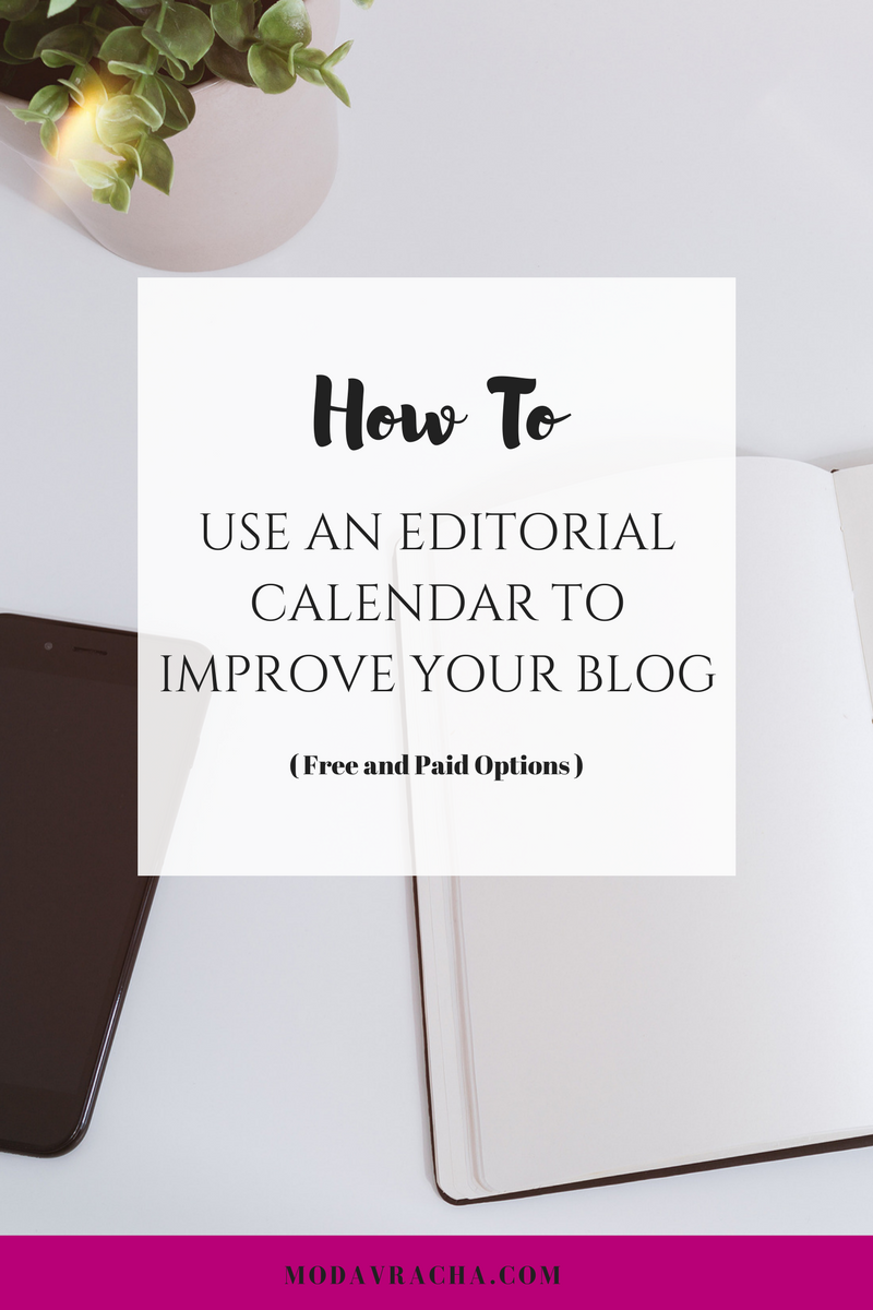 How to use an editorial calendar to improve your blog
