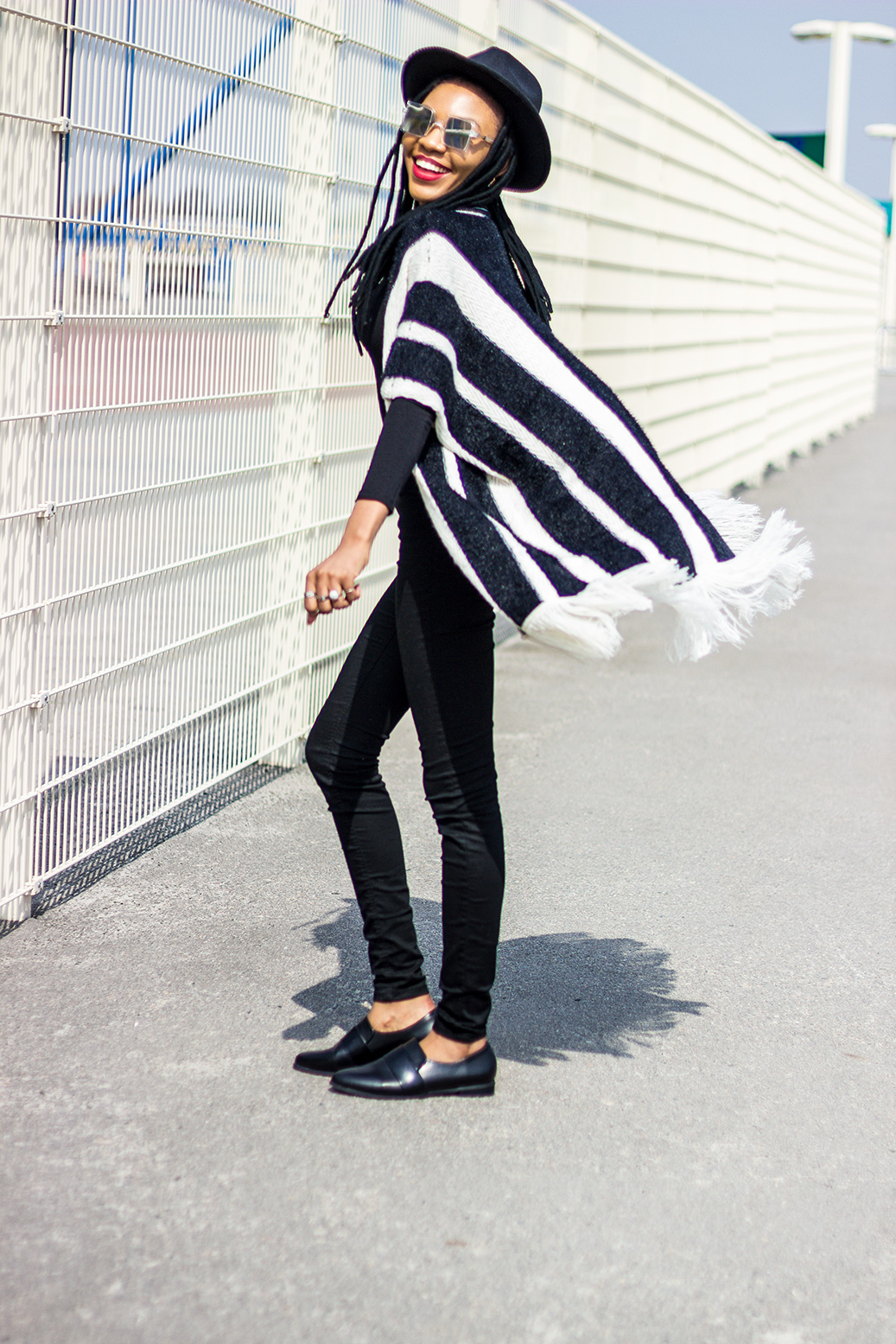 tassel kimono outfit