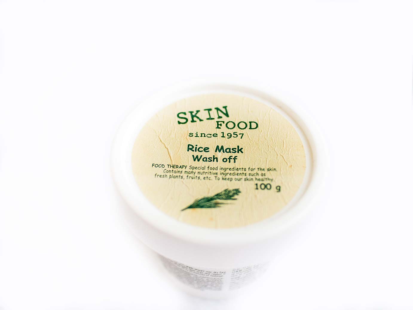suppe Alabama vindruer Skinfood rice mask review - Korean Brightening face mask