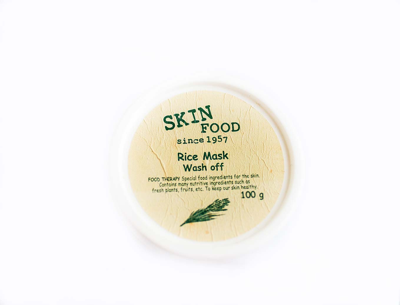 Skinfood rice wash off mask review