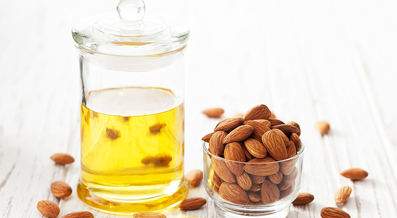 Almond oil one of good oils for dry skin