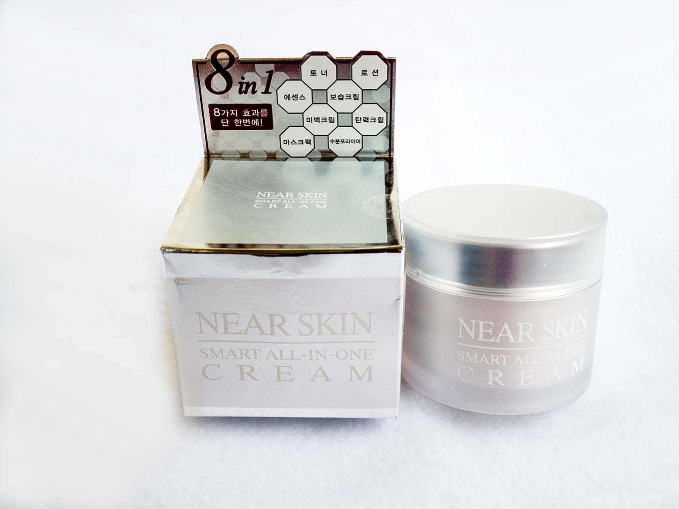 Missha near skin smart all in one cream packaging