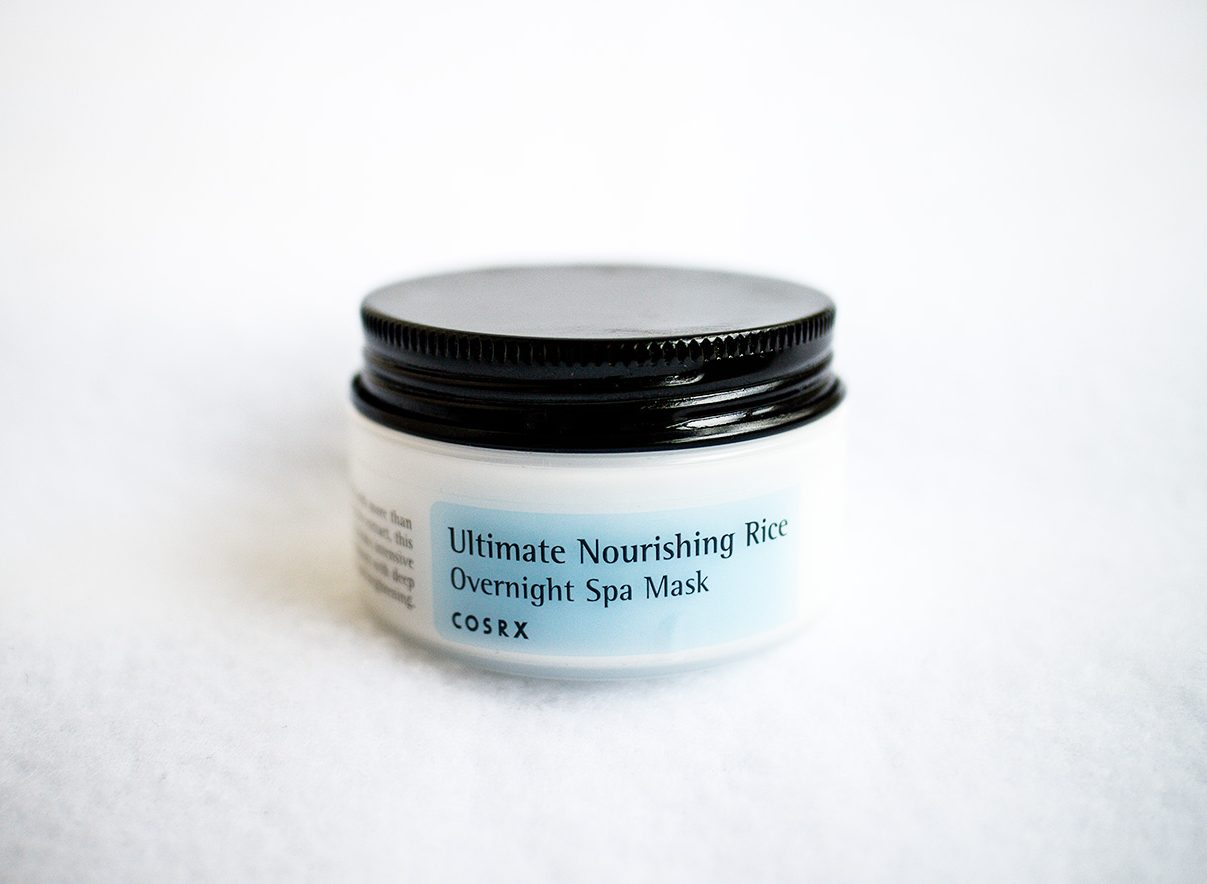 Cosrx Ultimate Nourishing Rice Overnight Spa Mask Review