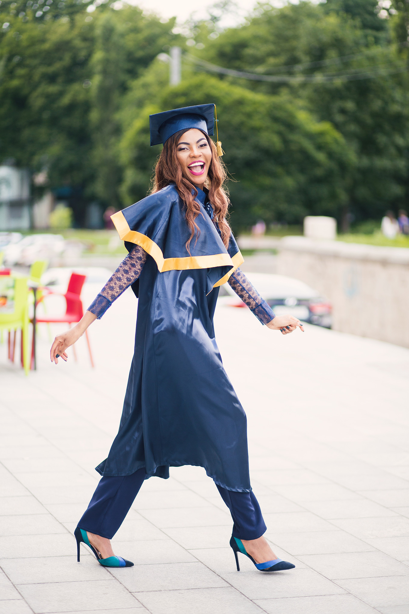 Elie Saab Inspired Jumpsuit For Graduation