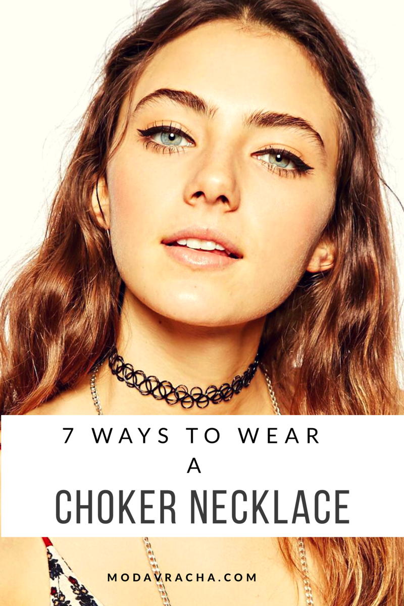 7 ways to wear a choker necklace
