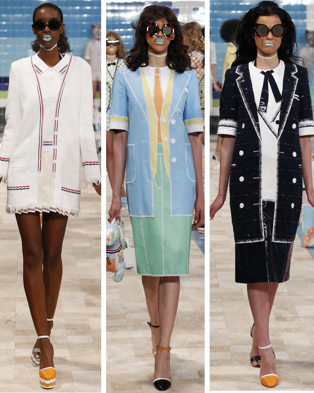 Thom Browne Spring 2017 ready to wear collection at NYFW 2016