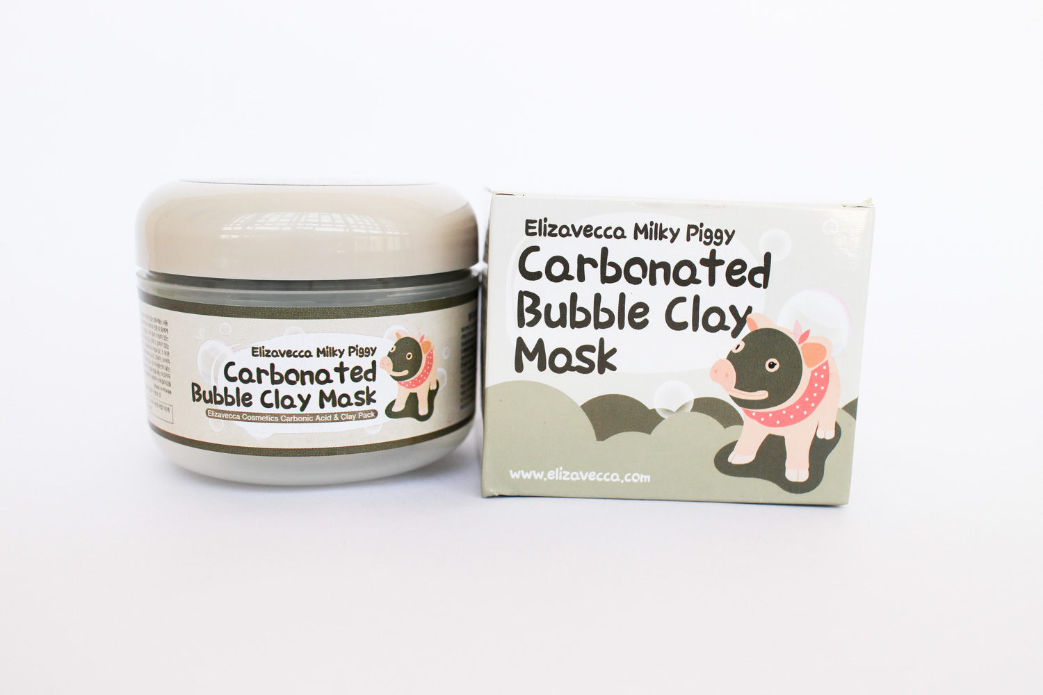 elizavecca milky piggy carbonated bubble clay mask