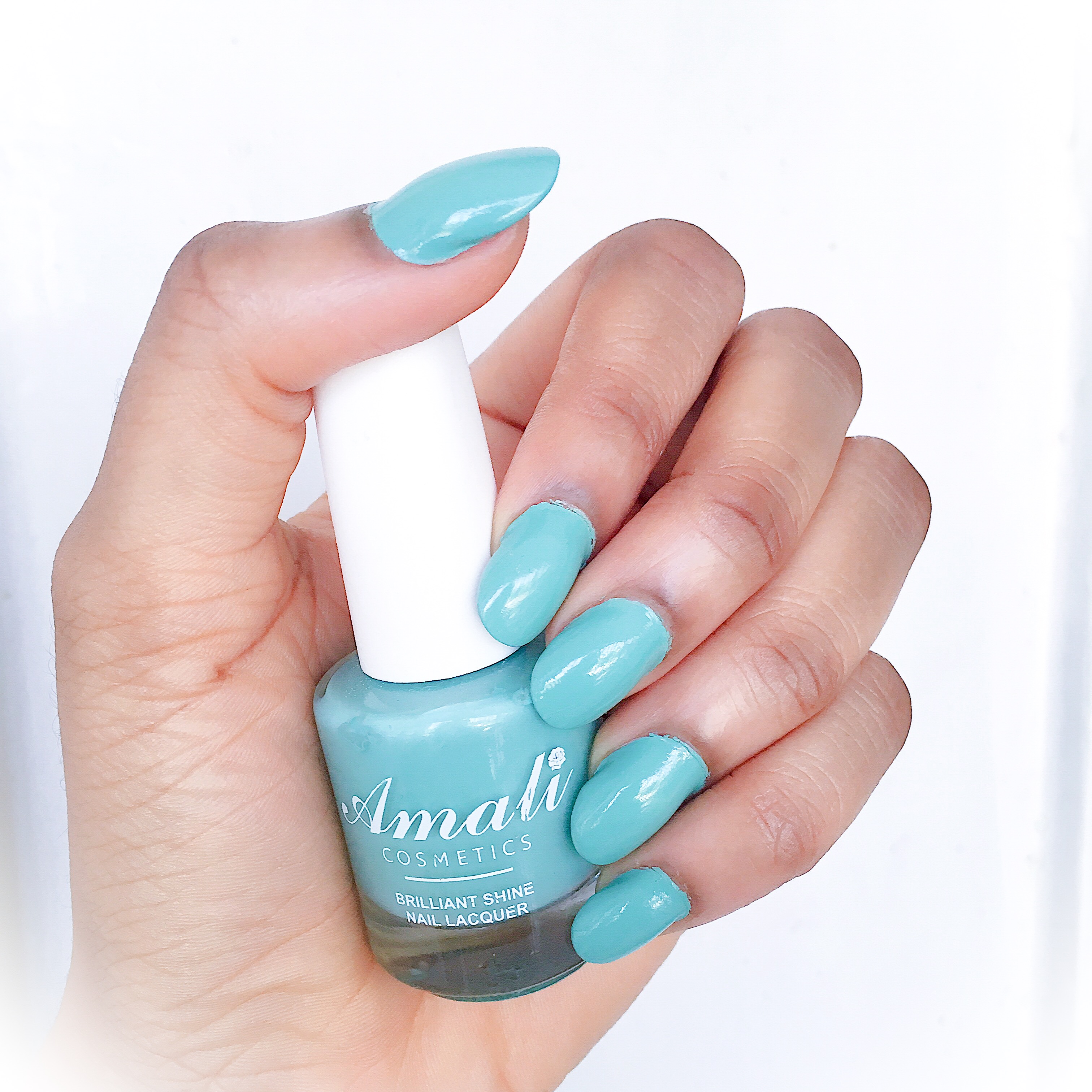 Amali cosmetics minty melon lacquer