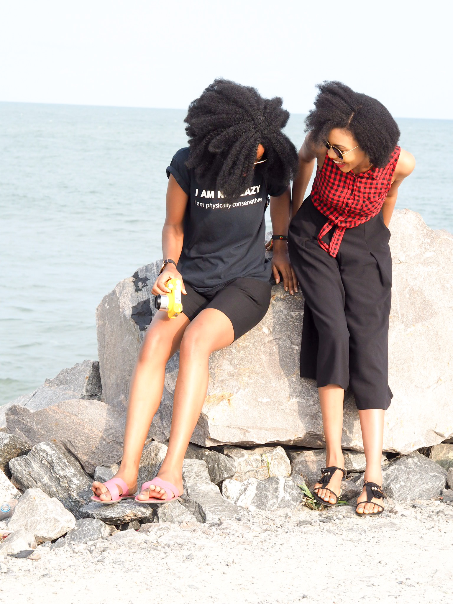 Nigerian fashion bloggers cassie daves and Modavracha 