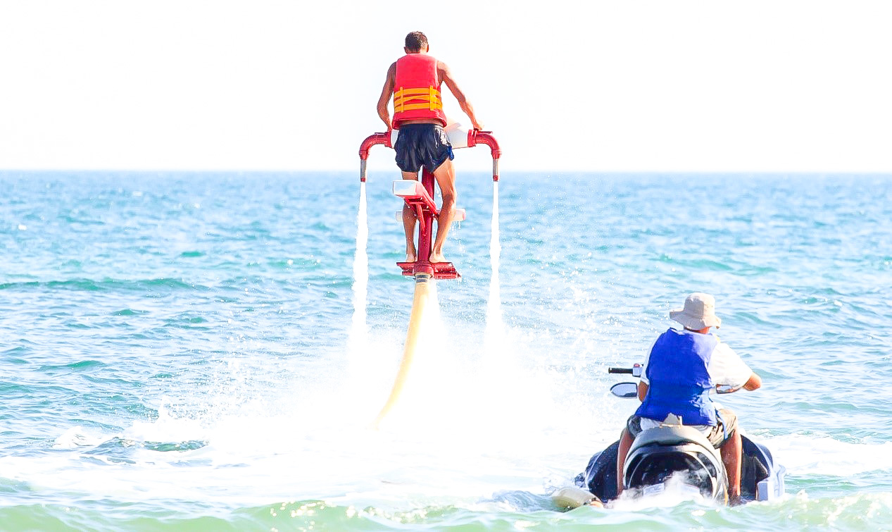 Top things to do in Dubai - Flyboarding 