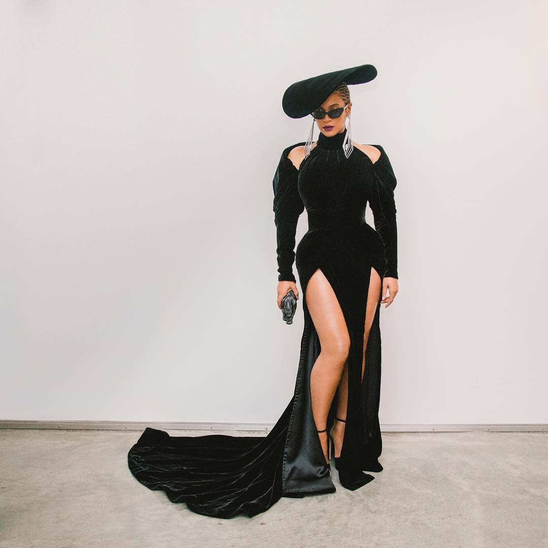 Beyonce's Grammys 2018 red carpet look 