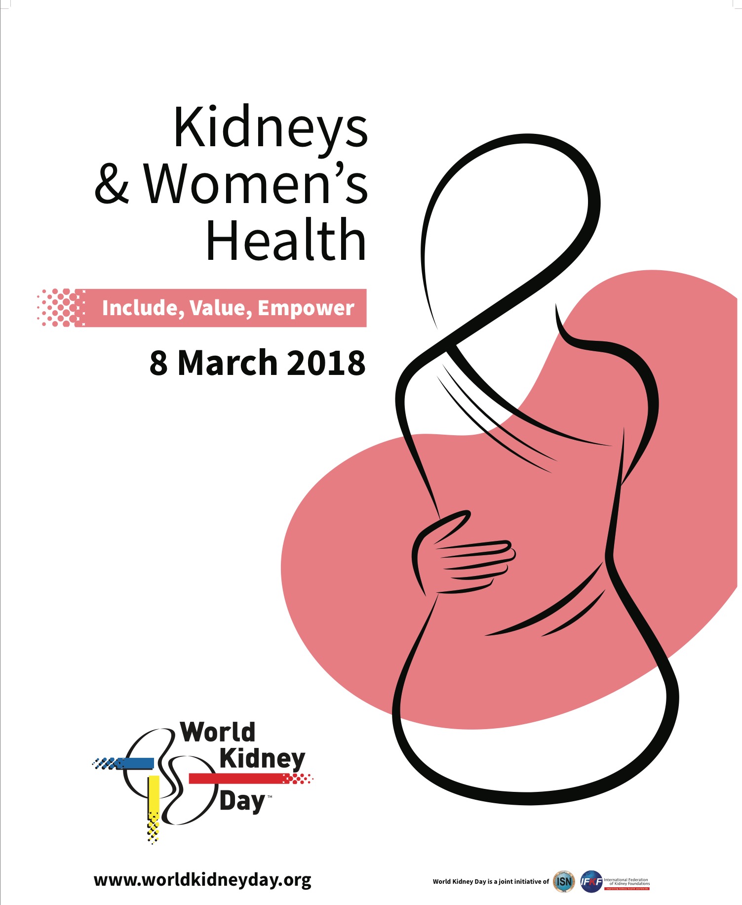 Kidneys and women health for world kidney day 