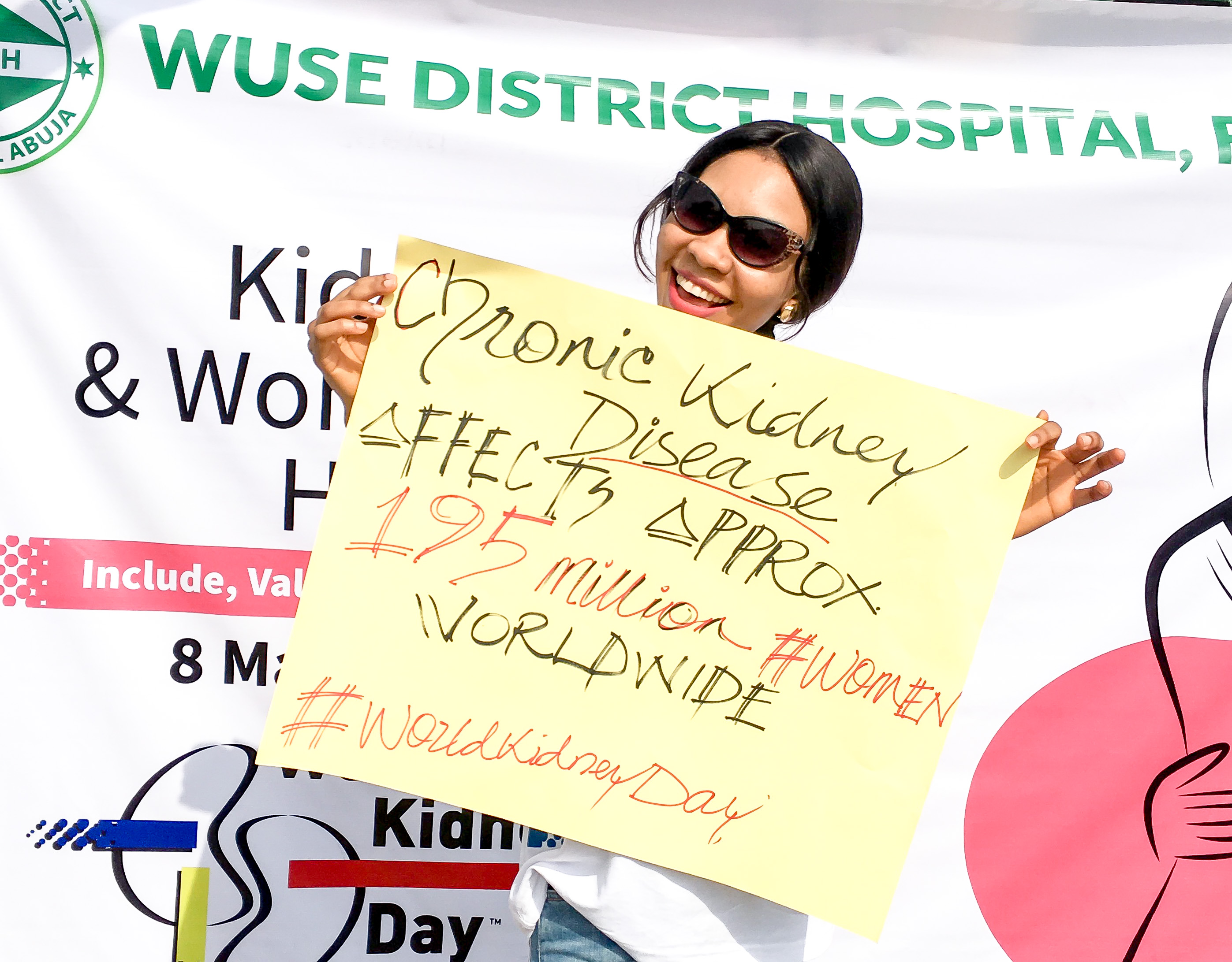 World kidney day 2018 and international women's day at Wuse district hospital 