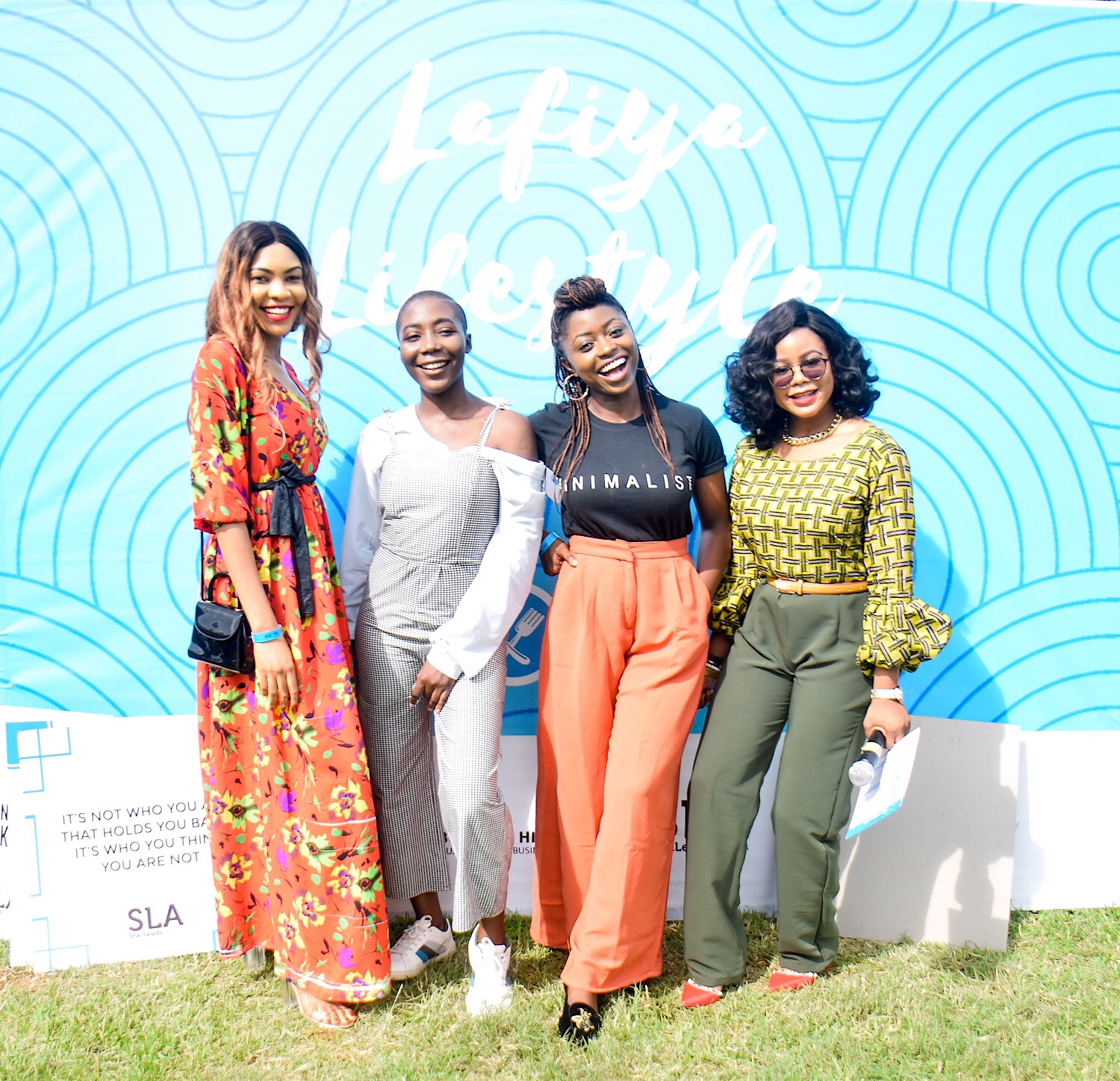 Abuja based bloggers at Lafiya lifestyle expo 2018