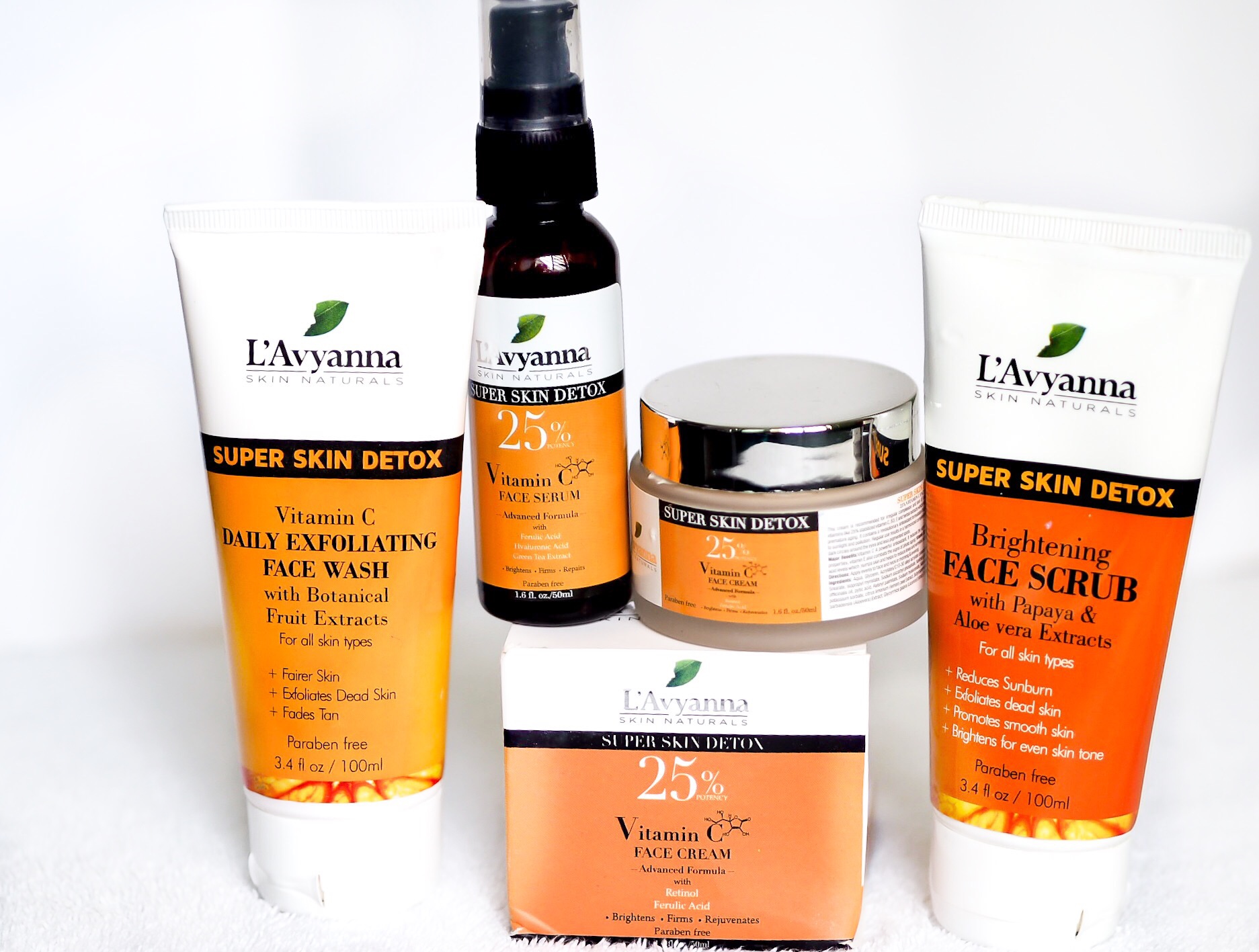 Lavyanna Skincare Products - face products review