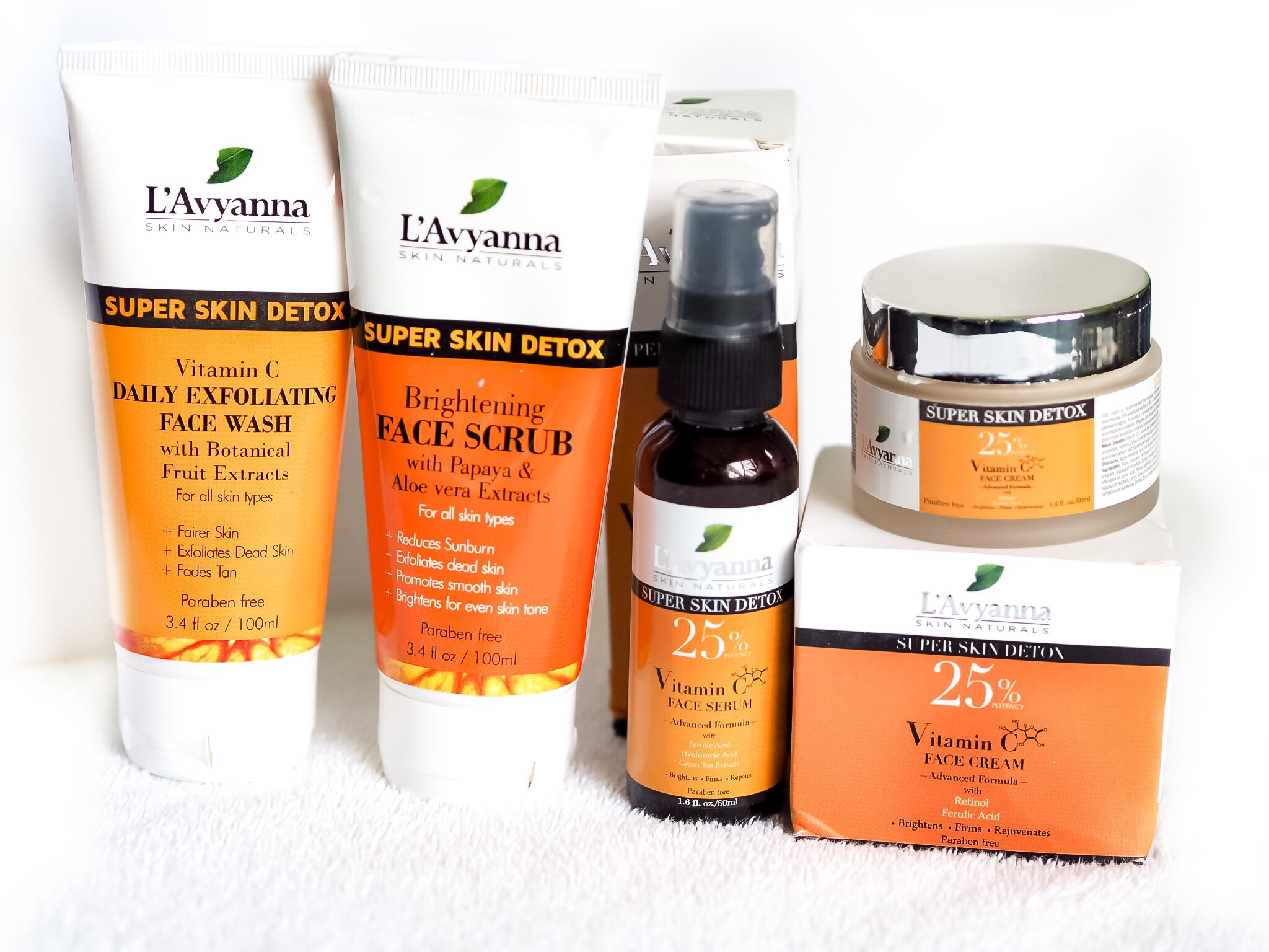 Lavyanna Skincare Products - facial products review