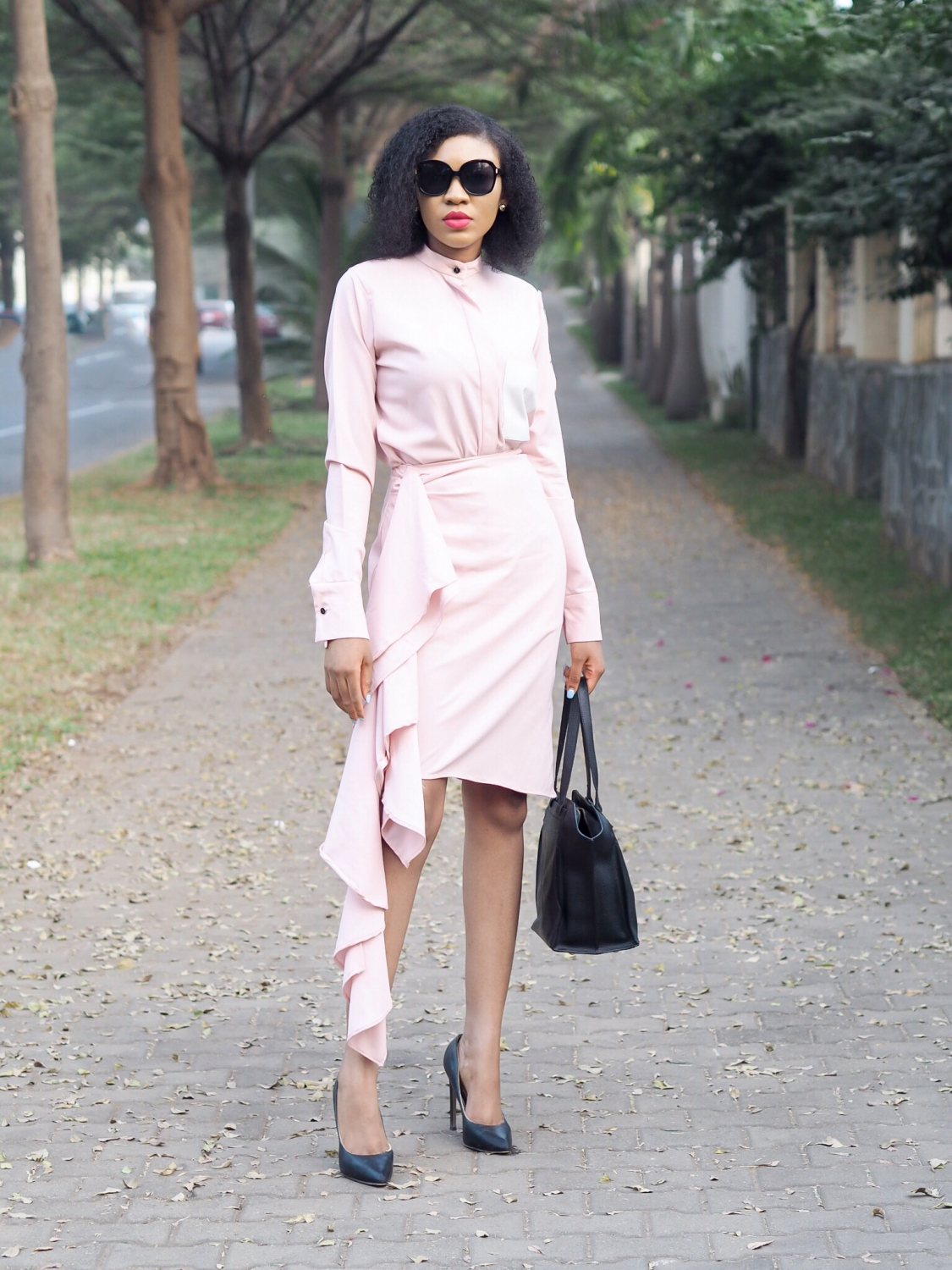 unconventional work style outfit Featuring skirt set from aura By Divalukky Abuja