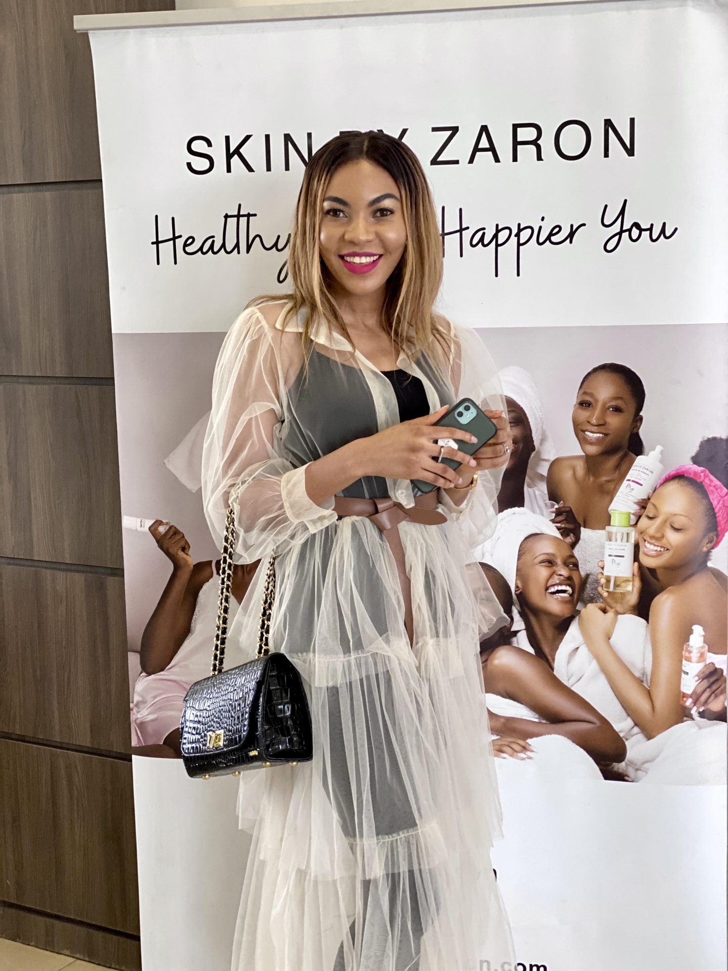 Modavracha at Skin by Zaron Abuja Launch Event