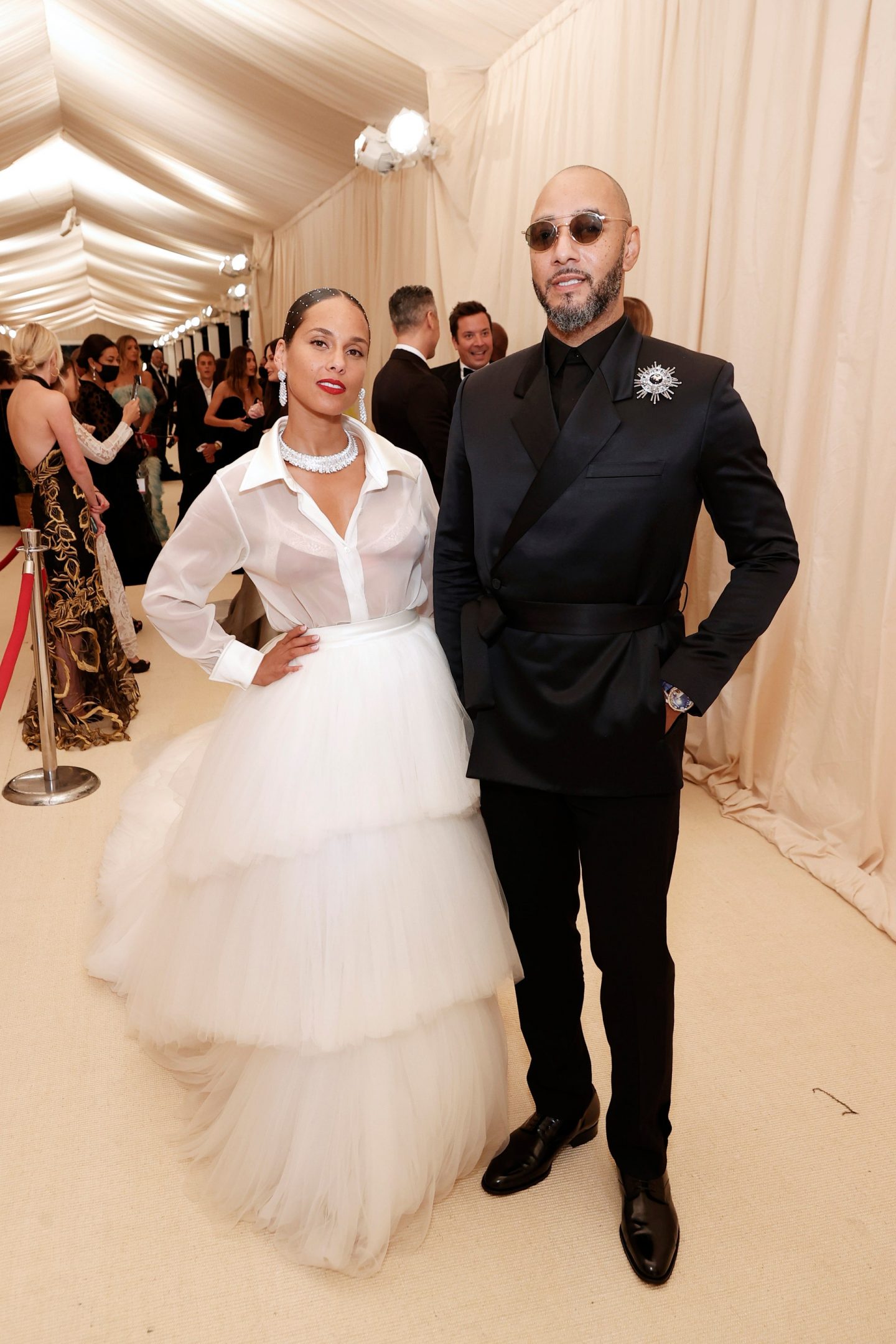 Alicia Keys and Swizz Beatz Met gala 2021 outfits