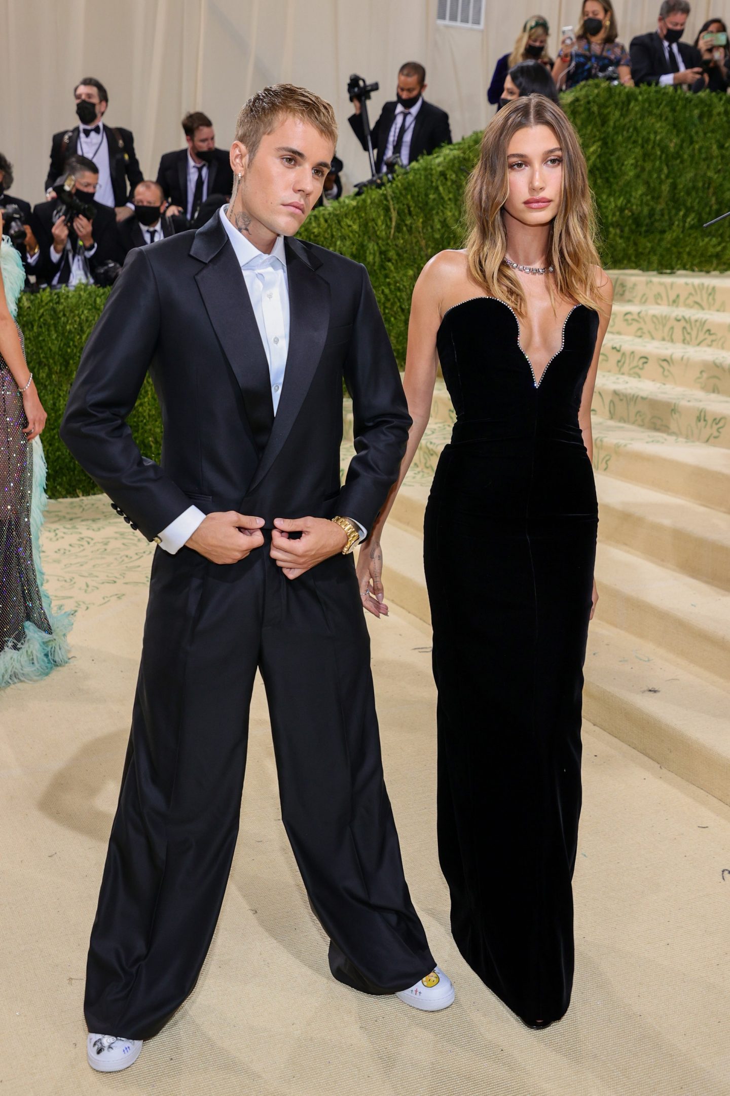 Justin and Hailey Bieber Met gala 2021 outfits