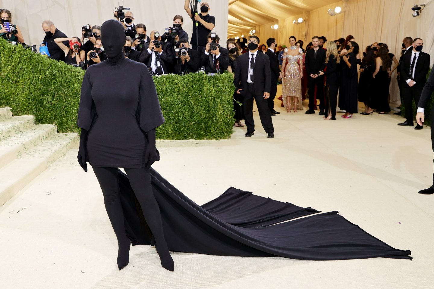 Kim Kardashian in Balenciaga Met gala 2021 outfits