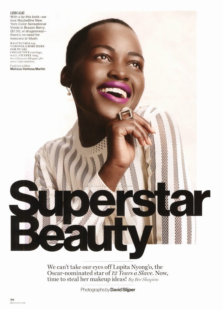 Lupita nyongo for glamour magazine