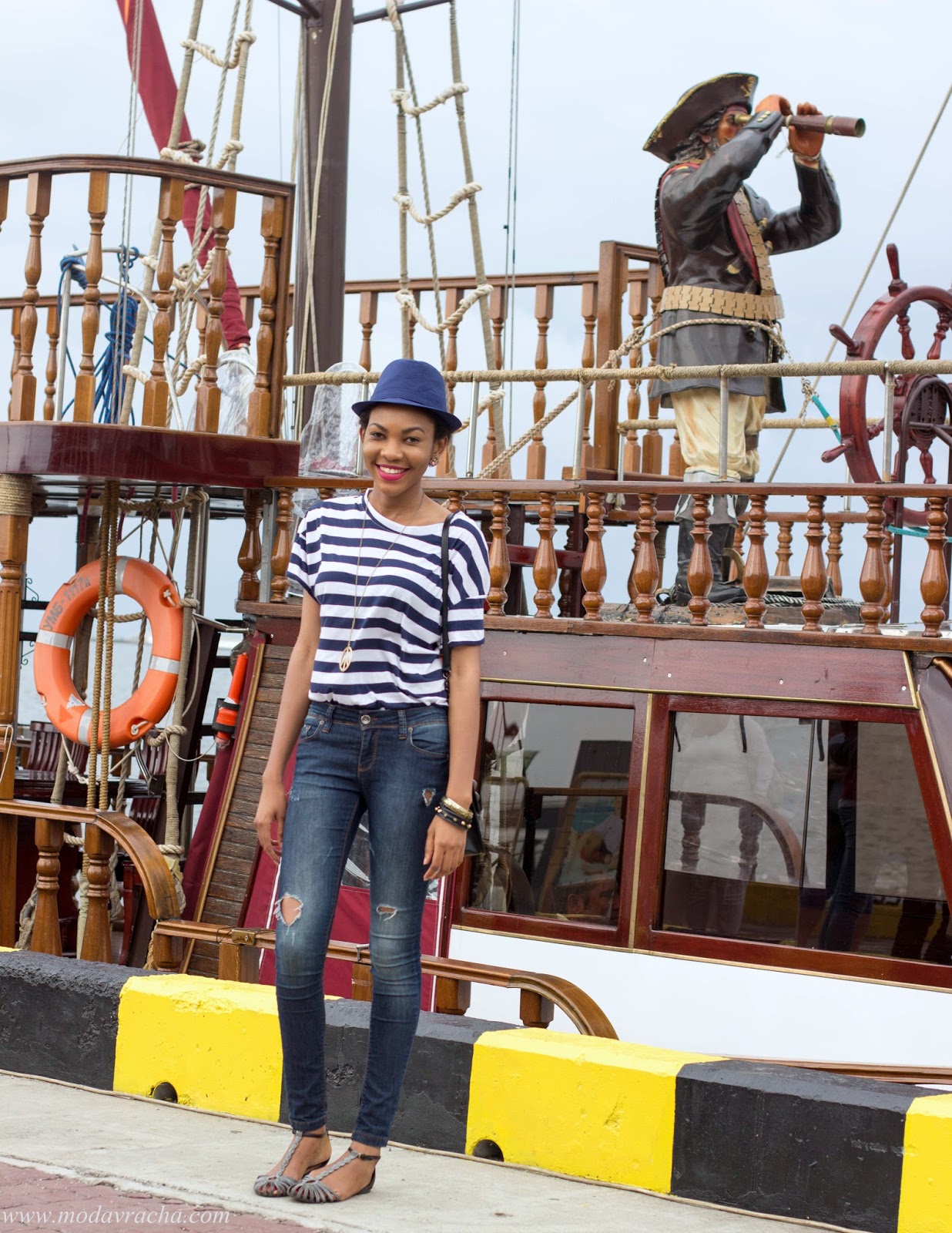 Personal Style And Travel: Port Of Odessa Sightseeing In Striped Casual Tee port of odessa sightseeing
