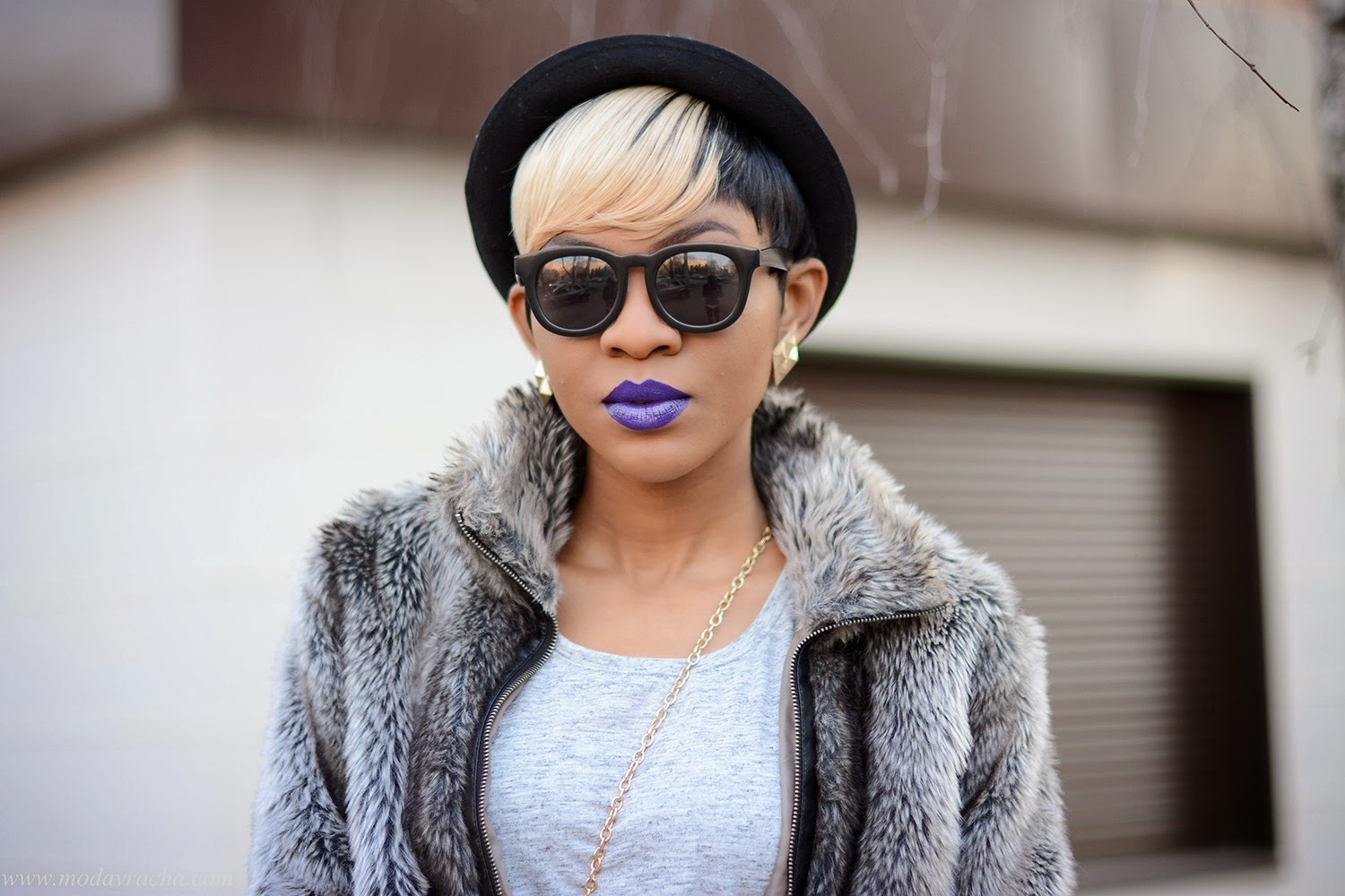 Style Blogger Modavracha Purple OCC Lip tar