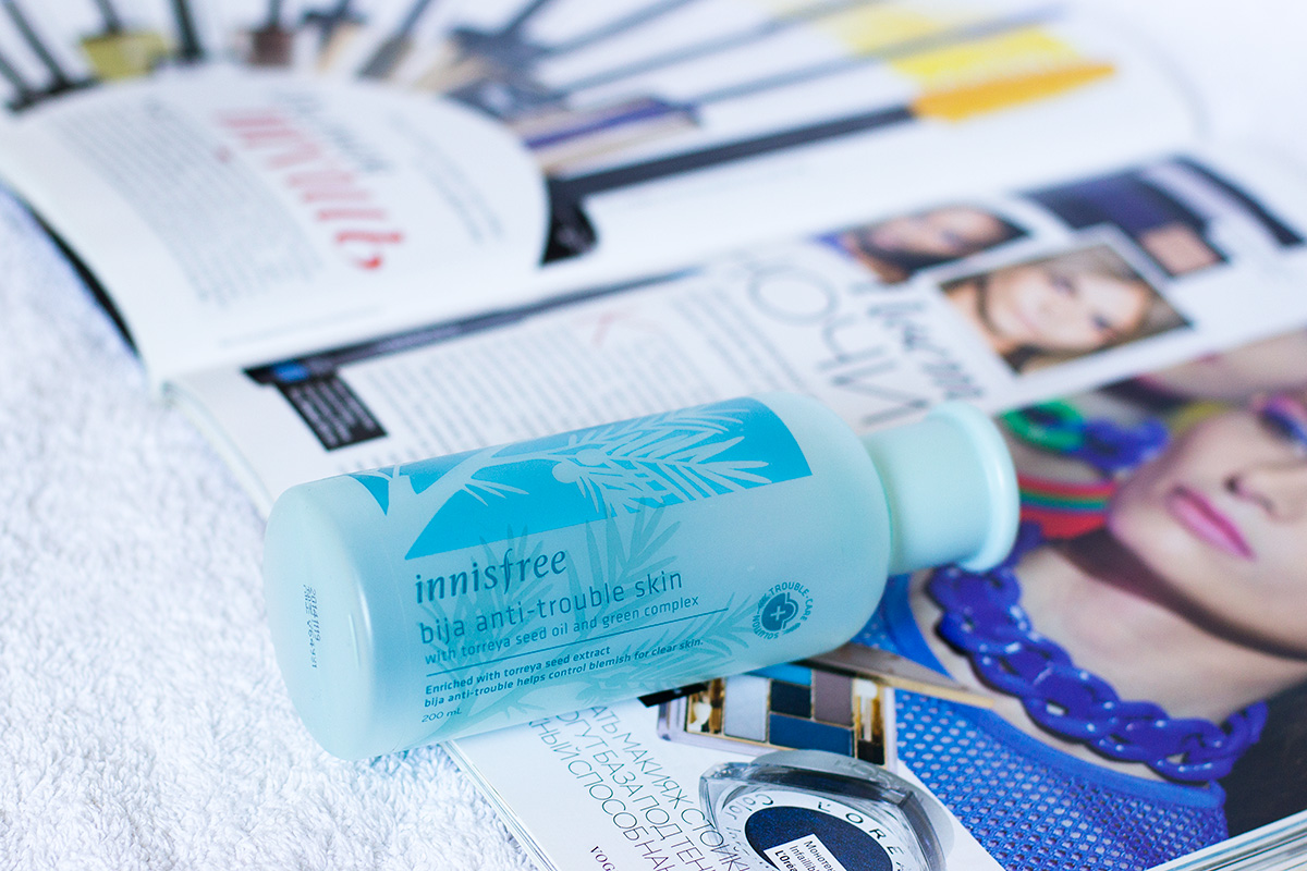 innisfree bija anti trouble skin reviewed