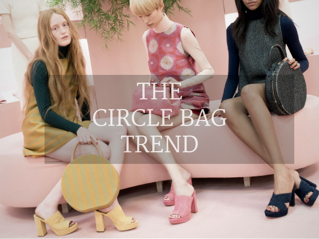 Round shaped bags - circle bag trend
