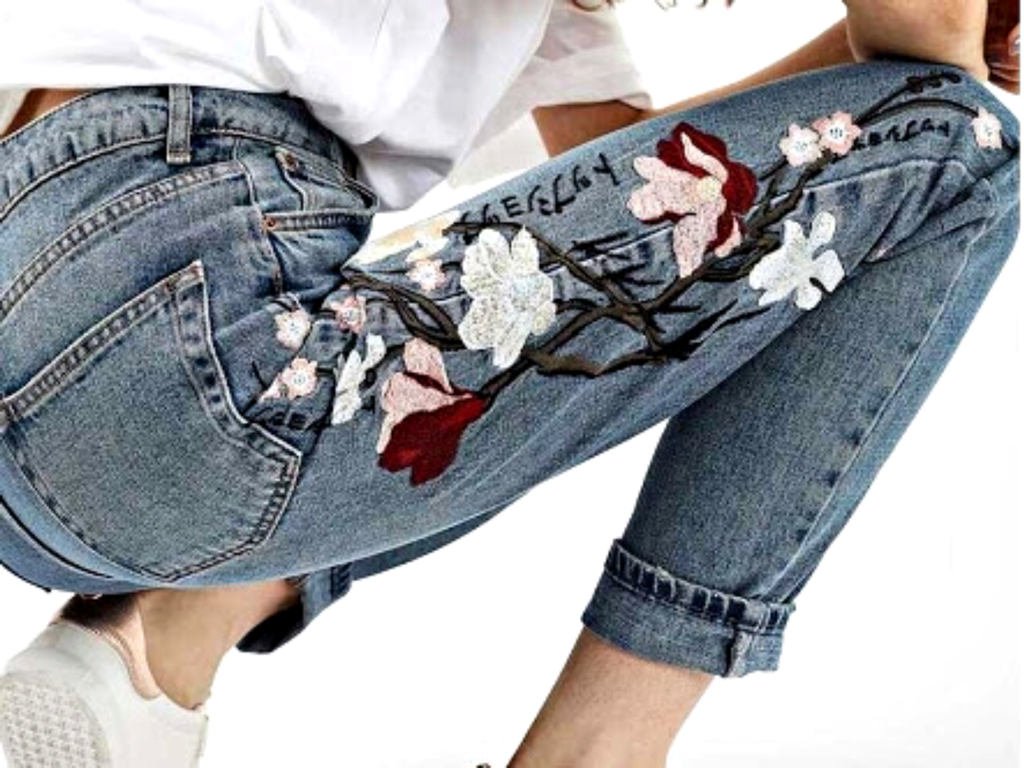 Reasons to wear embroidered denim trend