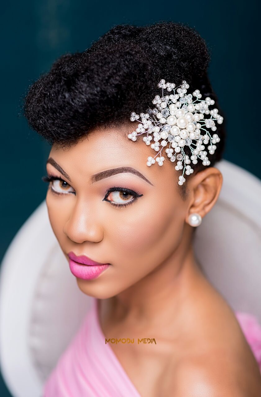 How To Style Bridal Natural Hair - A Nigerian Naturalista's Bridal Hair  Inspiration