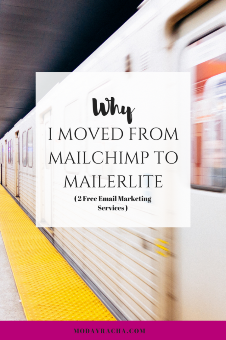 Comparison of mailchimp and mailerlite 