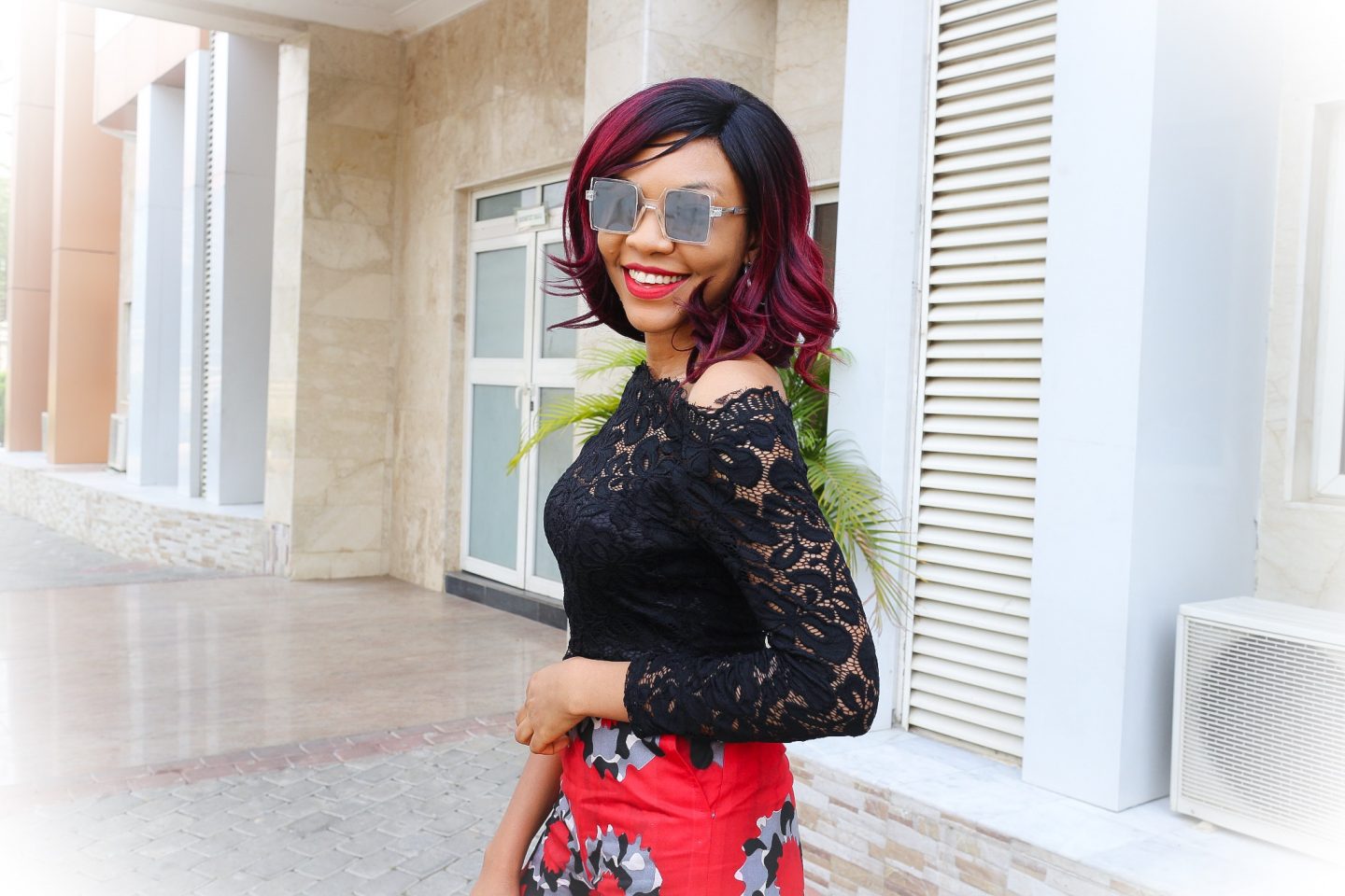 How to wear Ankara wide leg pants outfit