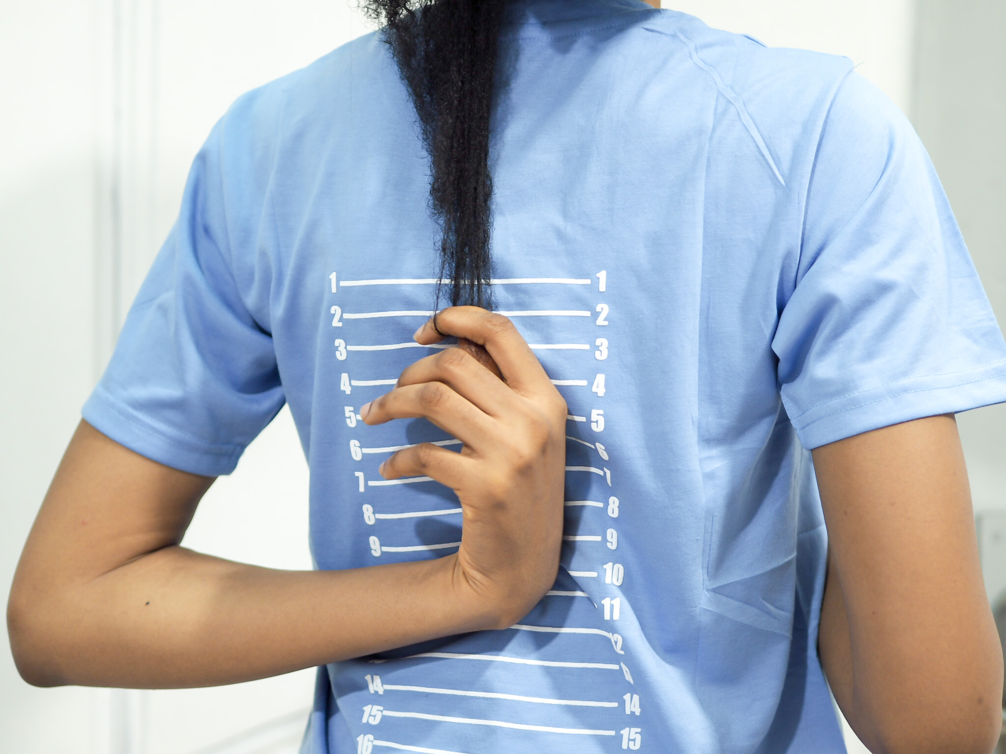 Hair length shirt in Nigeria 