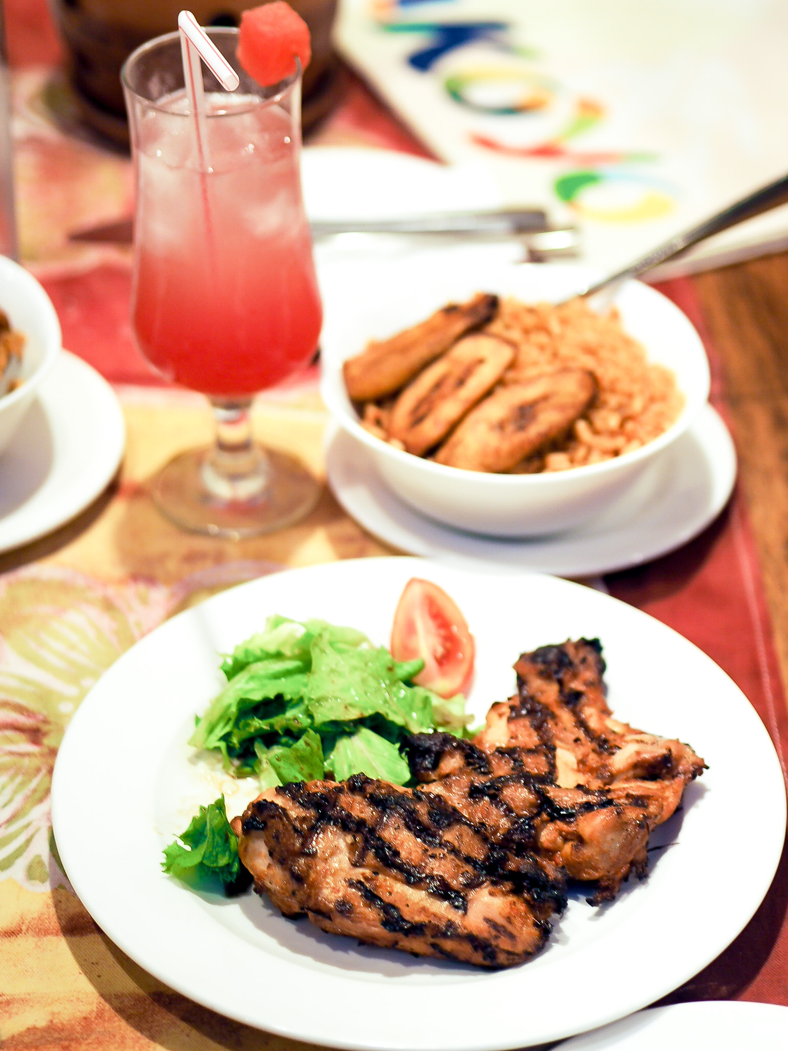 Spicy grilled chicken for dinner at nkoyo in Ceddi Plaza Abuja 